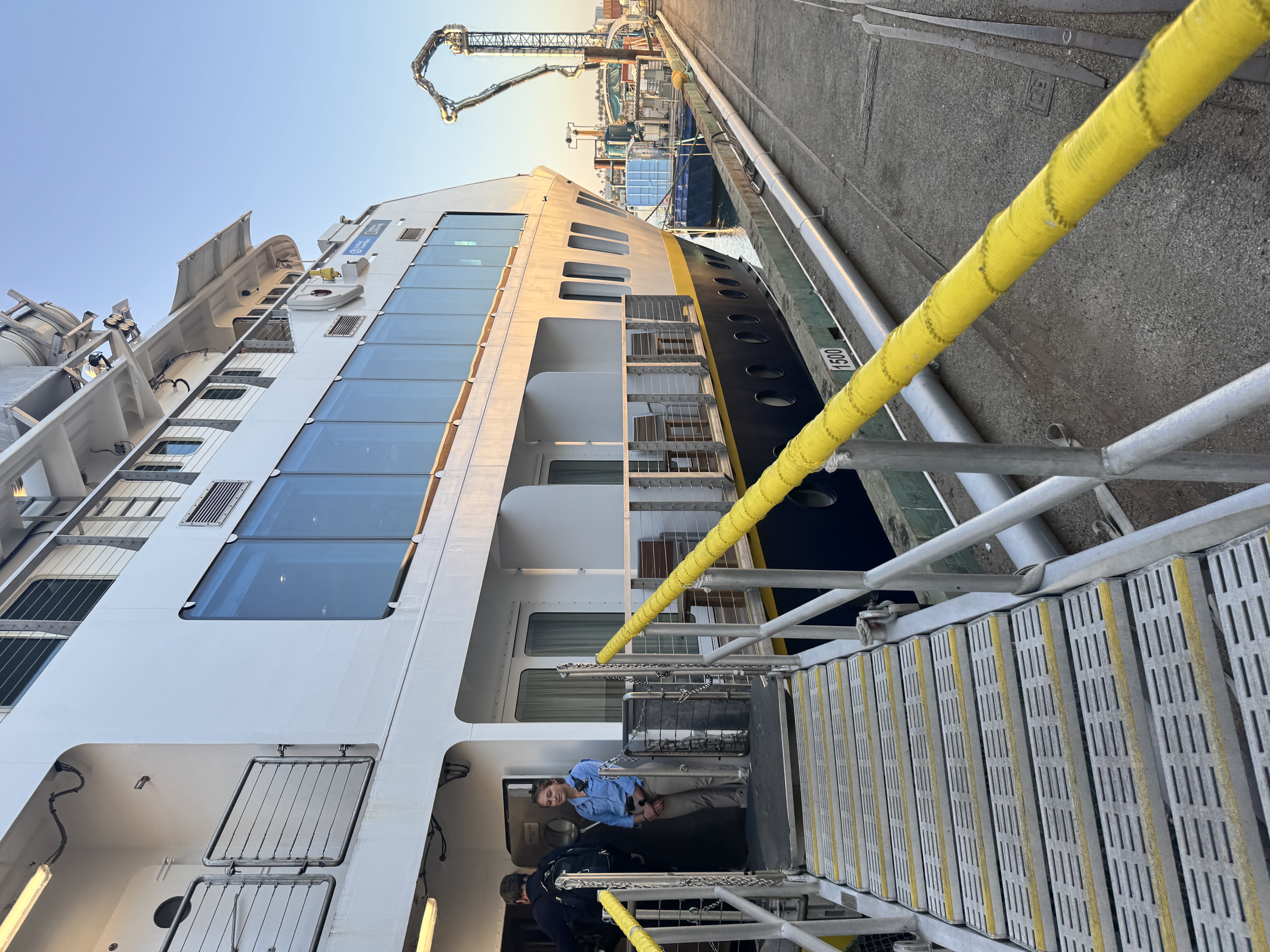 Boarding the National Geographic Venture